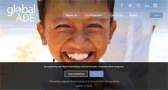 Desktop Screenshot of globalade.org